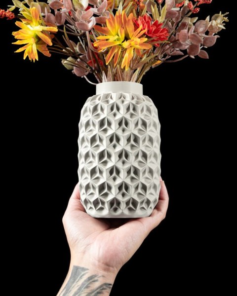 Wazon dekoracyjny 3D Trihex Flower Vase - na zamówienie, indywidualna wycena