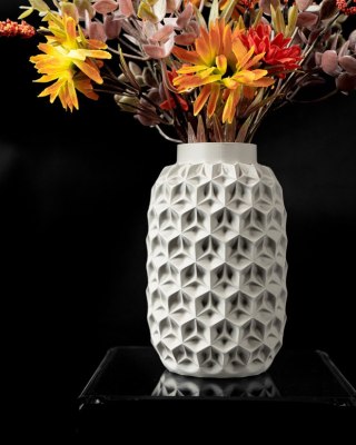 Wazon dekoracyjny 3D Trihex Flower Vase - na zamówienie, indywidualna wycena