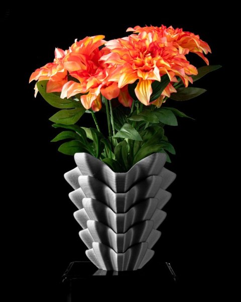 Wazon dekoracyjny 3D Trilo Flower Vase - na zamówienie, indywidualna wycena