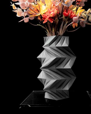 Wazon dekoracyjny 3D Twis Flower Vase - na zamówienie, indywidualna wycena