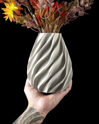 Wazon dekoracyjny 3D Twisted Flower Vase - na zamówienie, indywidualna wycena