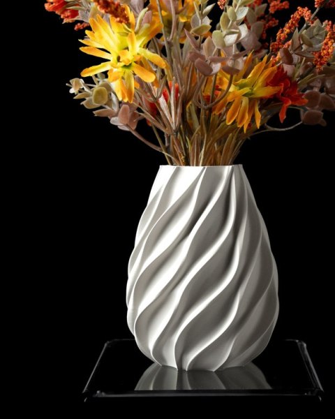 Wazon dekoracyjny 3D Twisted Flower Vase - na zamówienie, indywidualna wycena