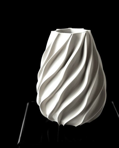 Wazon dekoracyjny 3D Twisted Flower Vase - na zamówienie, indywidualna wycena