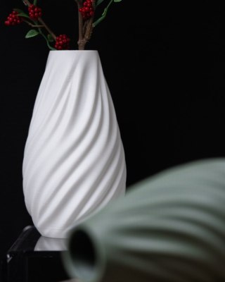 Wazon dekoracyjny 3D Wave Flower Vase - na zamówienie, indywidualna wycena