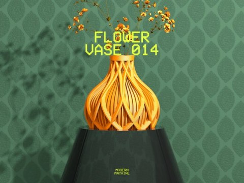 Wazon dekoracyjny 3D Flower Vase 014 - na zamówienie, indywidualna wycena