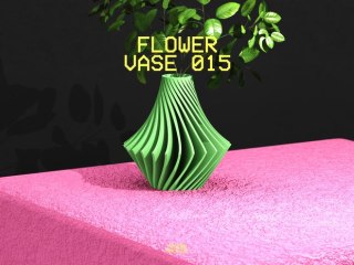 Wazon dekoracyjny 3D Flower Vase 015 - na zamówienie, indywidualna wycena