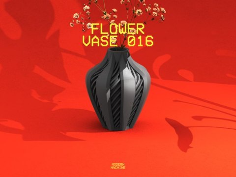Wazon dekoracyjny 3D Flower Vase 016 - na zamówienie, indywidualna wycena