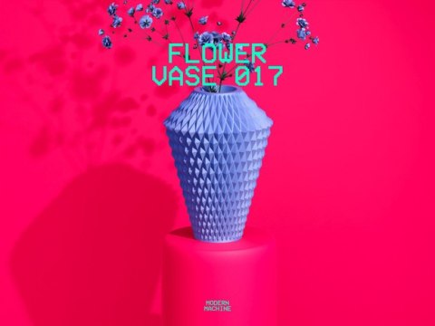 Wazon dekoracyjny 3D Flower Vase 017 - na zamówienie, indywidualna wycena