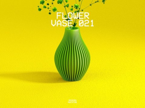 Wazon dekoracyjny 3D Flower Vase 021 - na zamówienie, indywidualna wycena