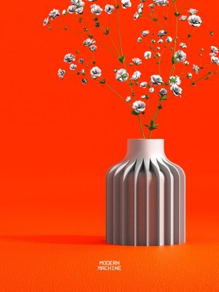Wazon dekoracyjny 3D Flower Vase 024 - na zamówienie, indywidualna wycena
