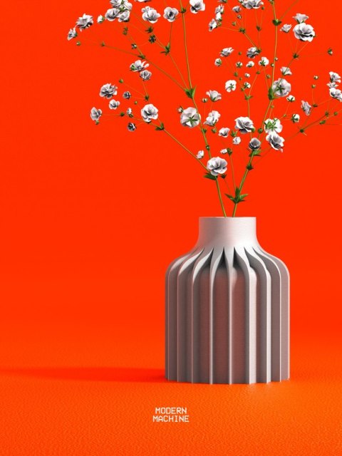Wazon dekoracyjny 3D Flower Vase 024 - na zamówienie, indywidualna wycena